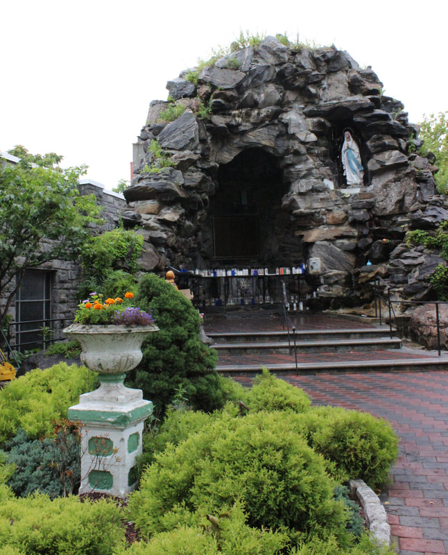 Our Lady of Lourdes Grotto Craft - Shower of Roses Blog
